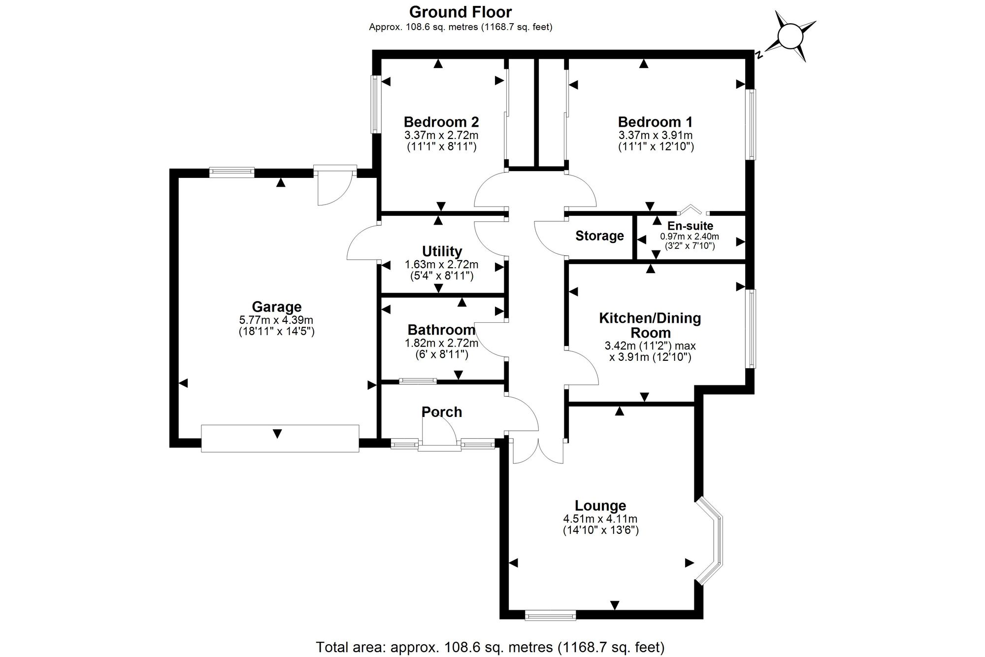 Westerly, Hawthorne Road, Frodsham floorplan