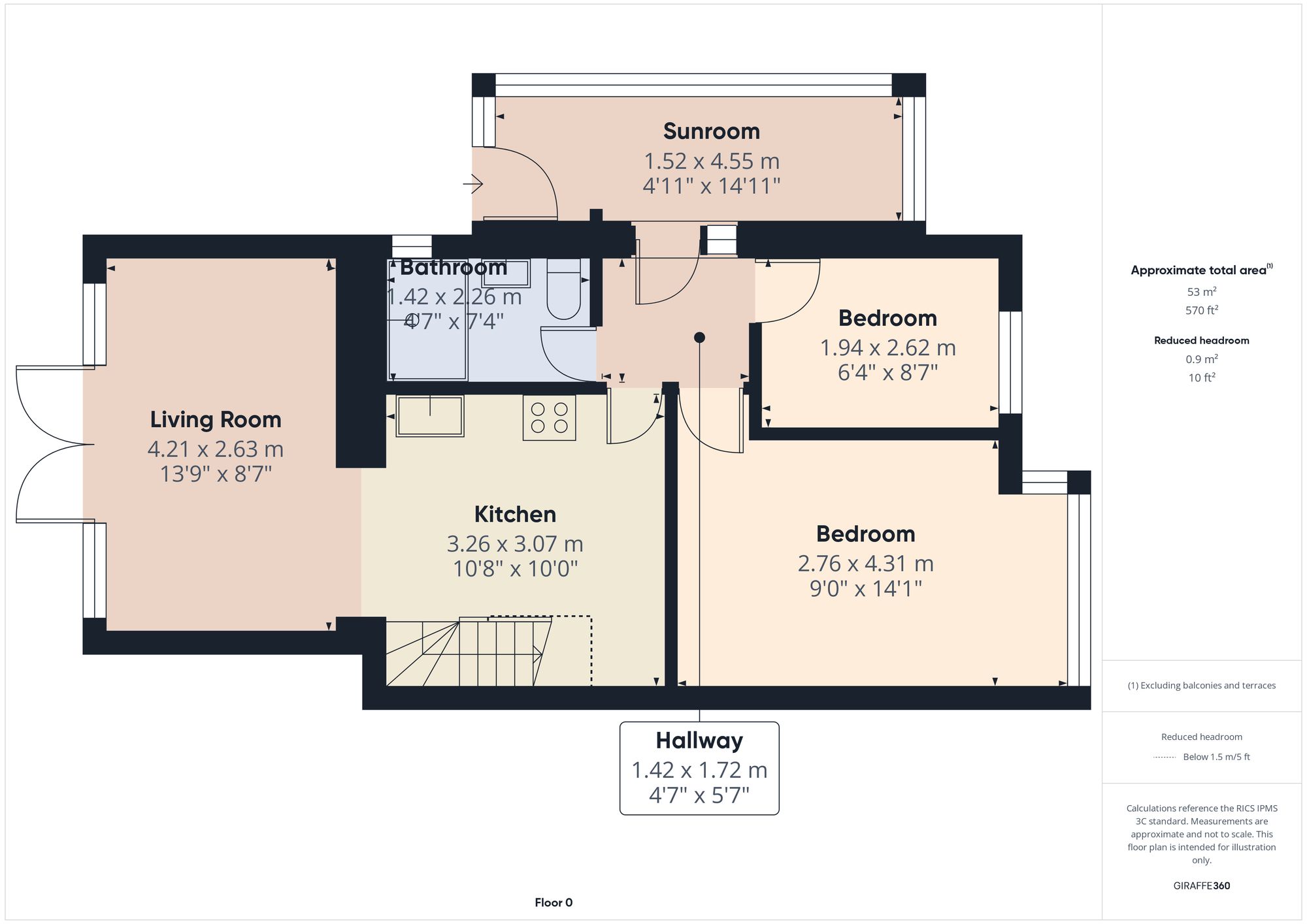26 Mostyn Grove, Bradford floorplan