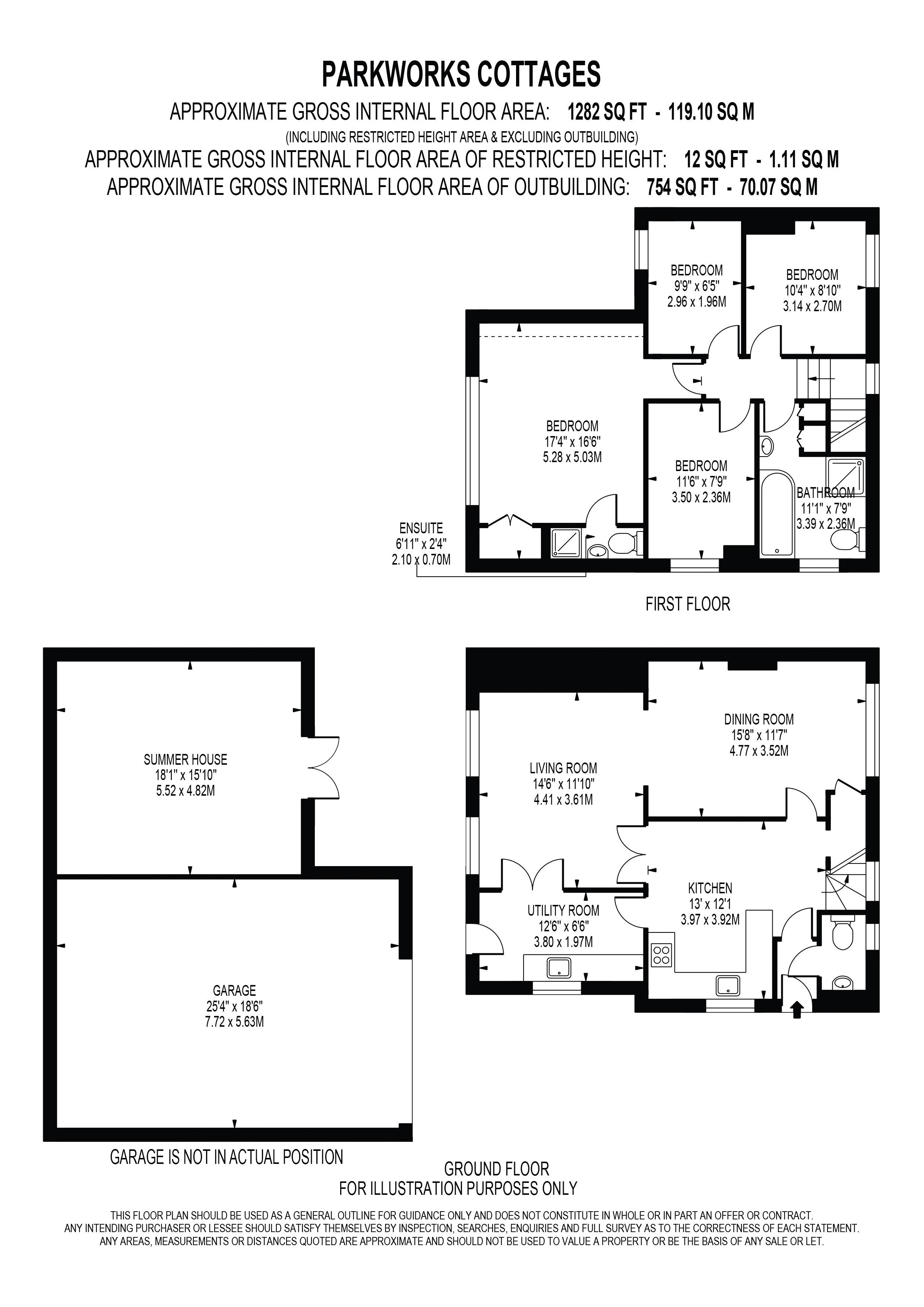 5 Parkworks Cottages, Parkworks Road, Redhill floorplan