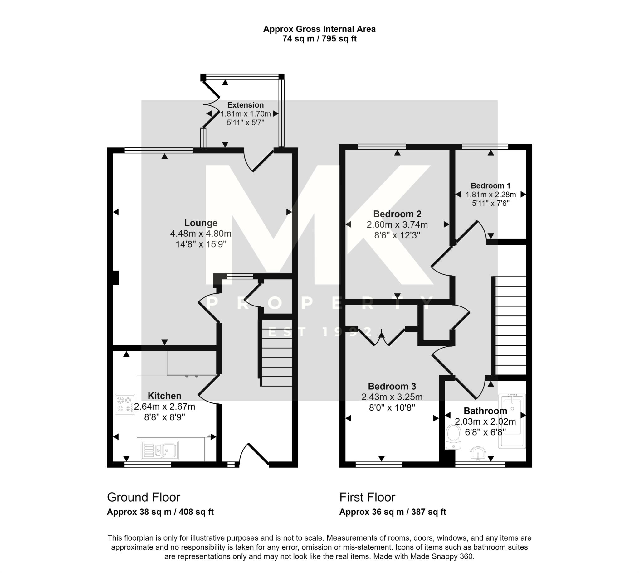 Lagonda Close, Newport Pagnell MK16, 3 bedroom terraced house to rent