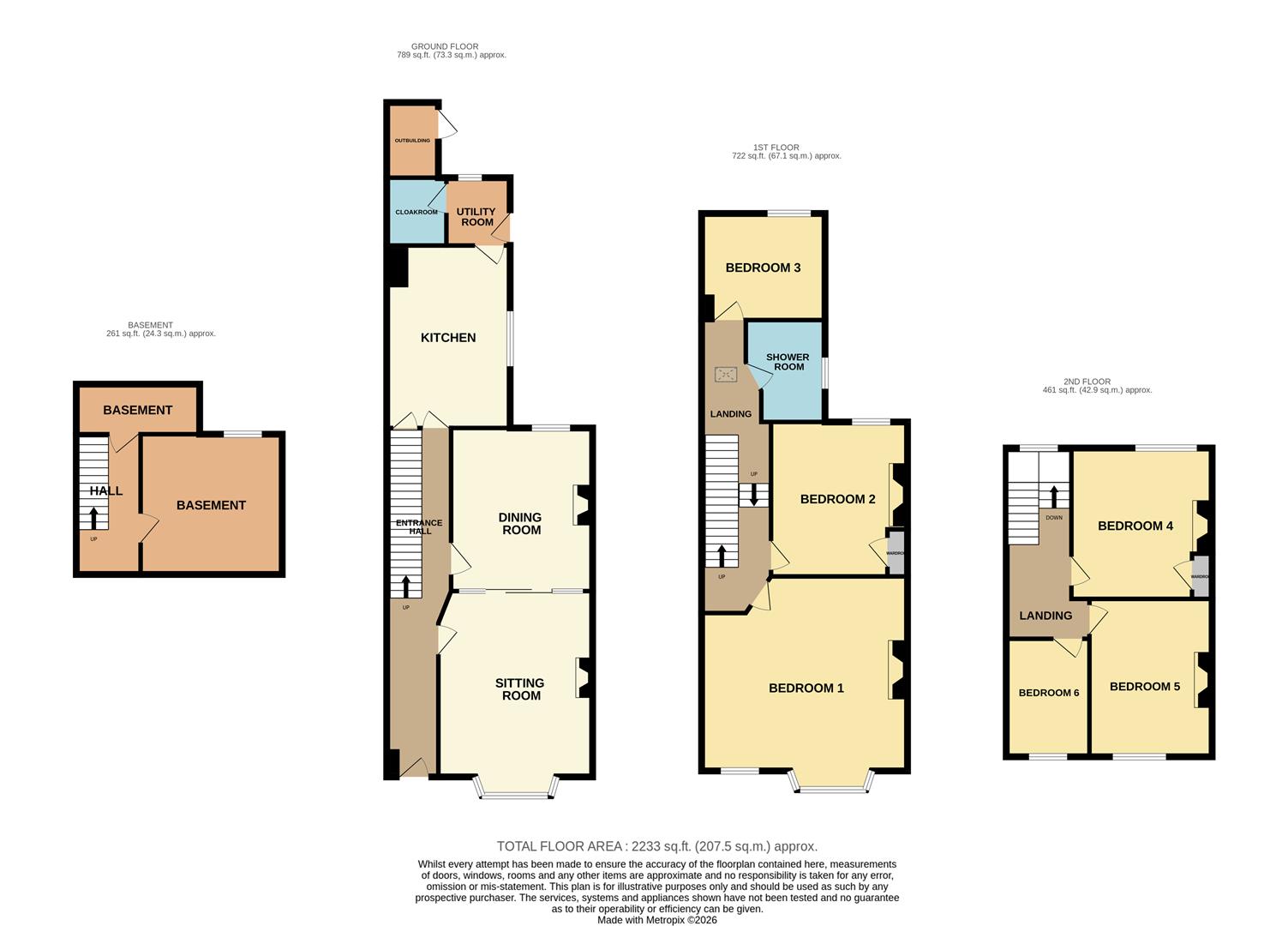 304, London Road South, Lowestoft floorplan