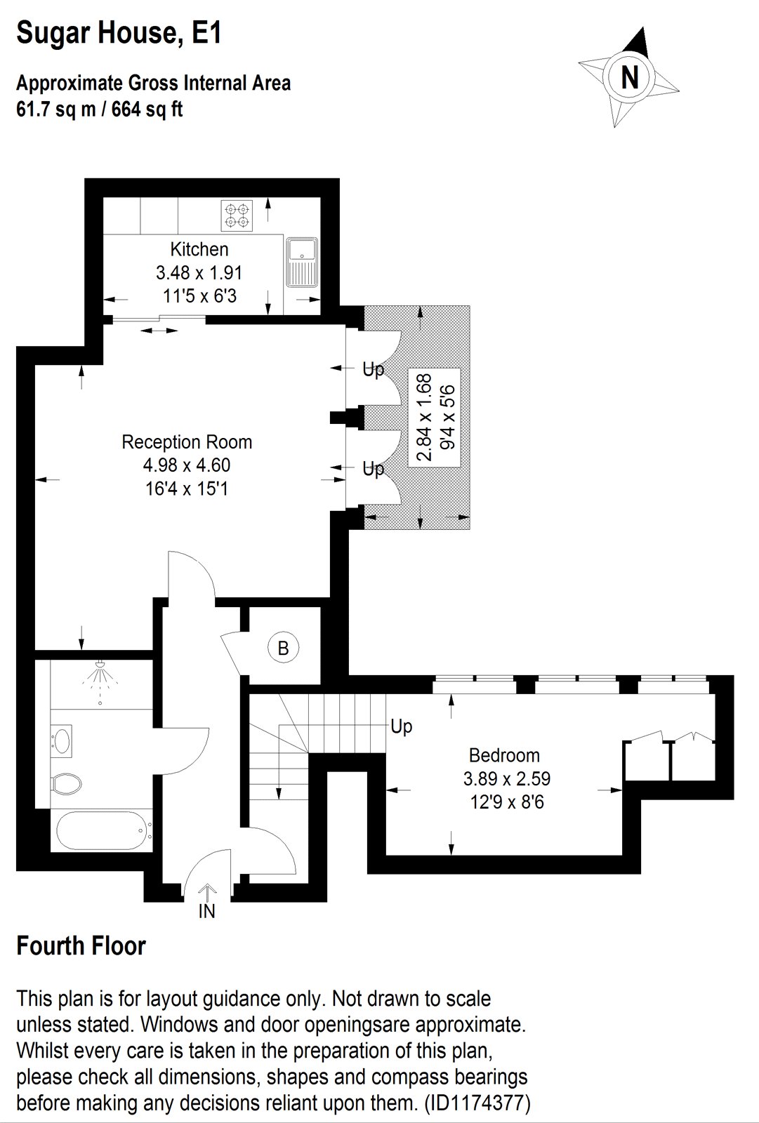 Sugar House, Tower Hamlets floorplan