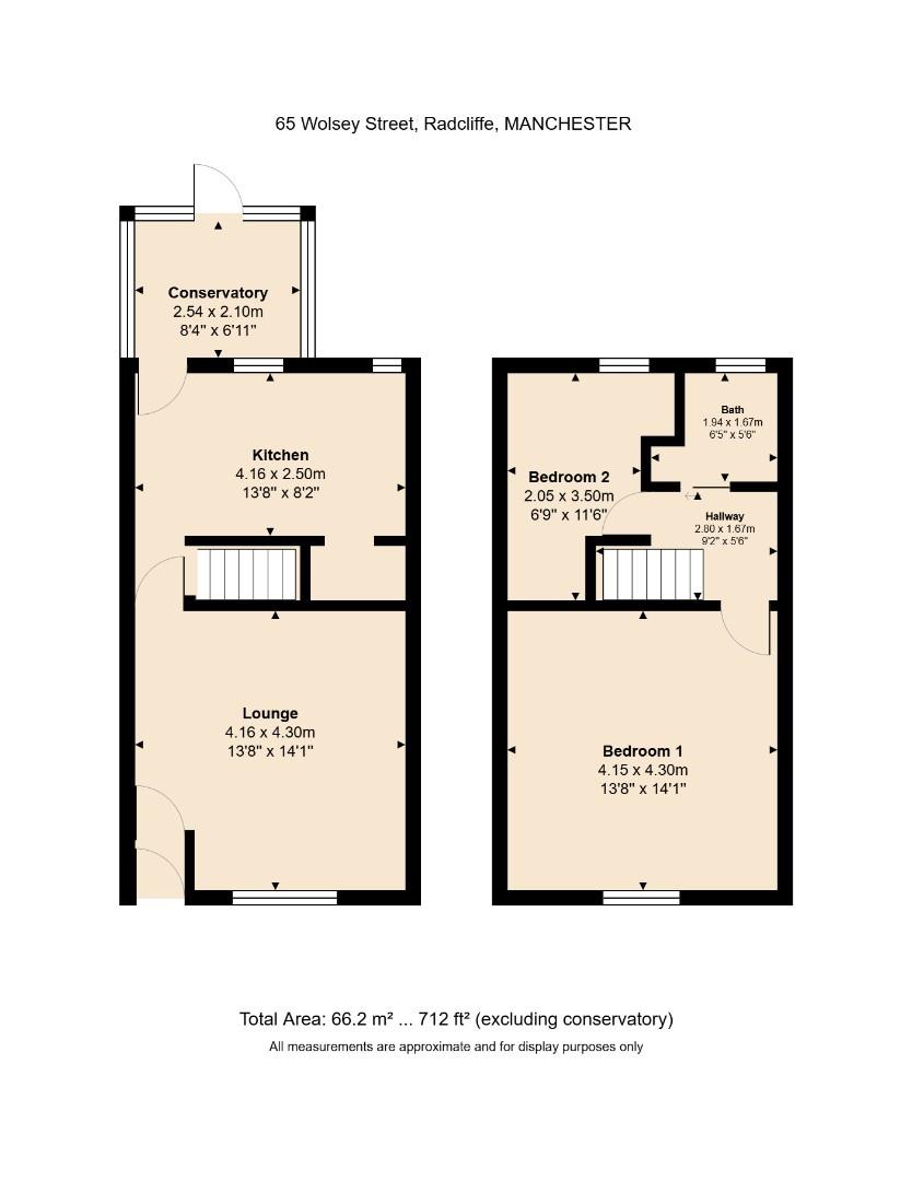 65, Wolsey Street, Manchester floorplan