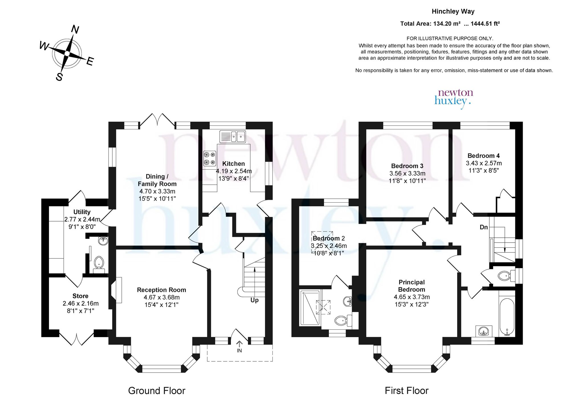 7 Hinchley Way, Esher floorplan