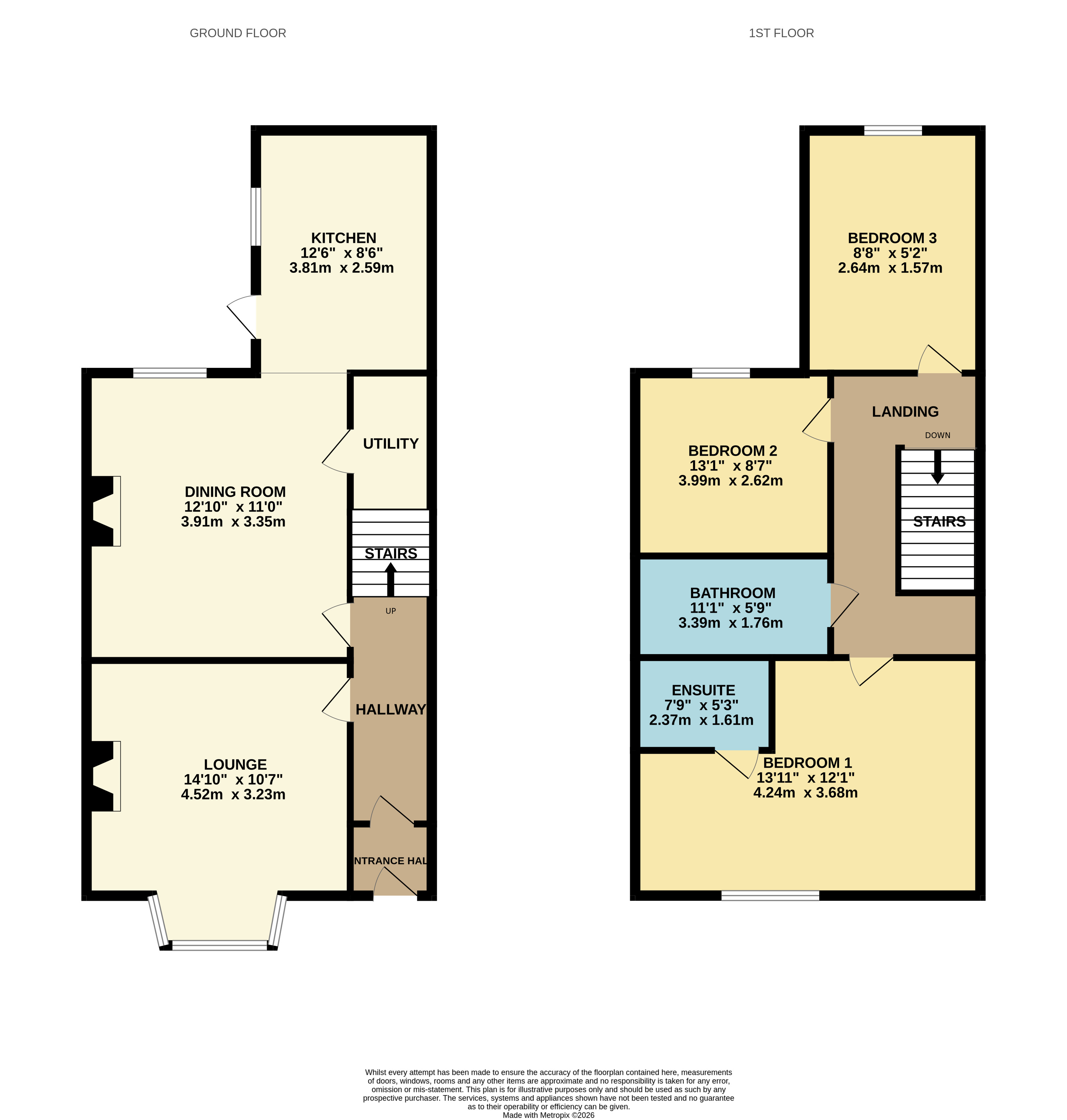 198, Station Road, Bolton floorplan