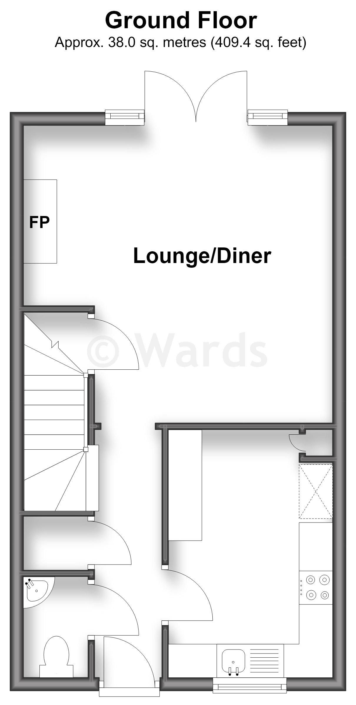 17, Lamplight Gardens, Canterbury floorplan