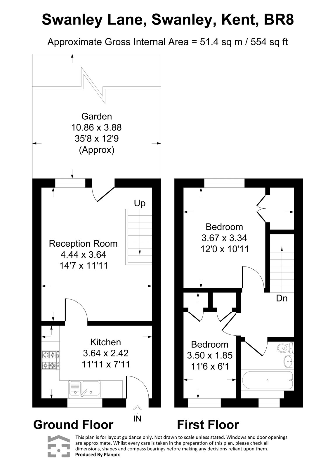 175, Swanley Lane, Kent floorplan