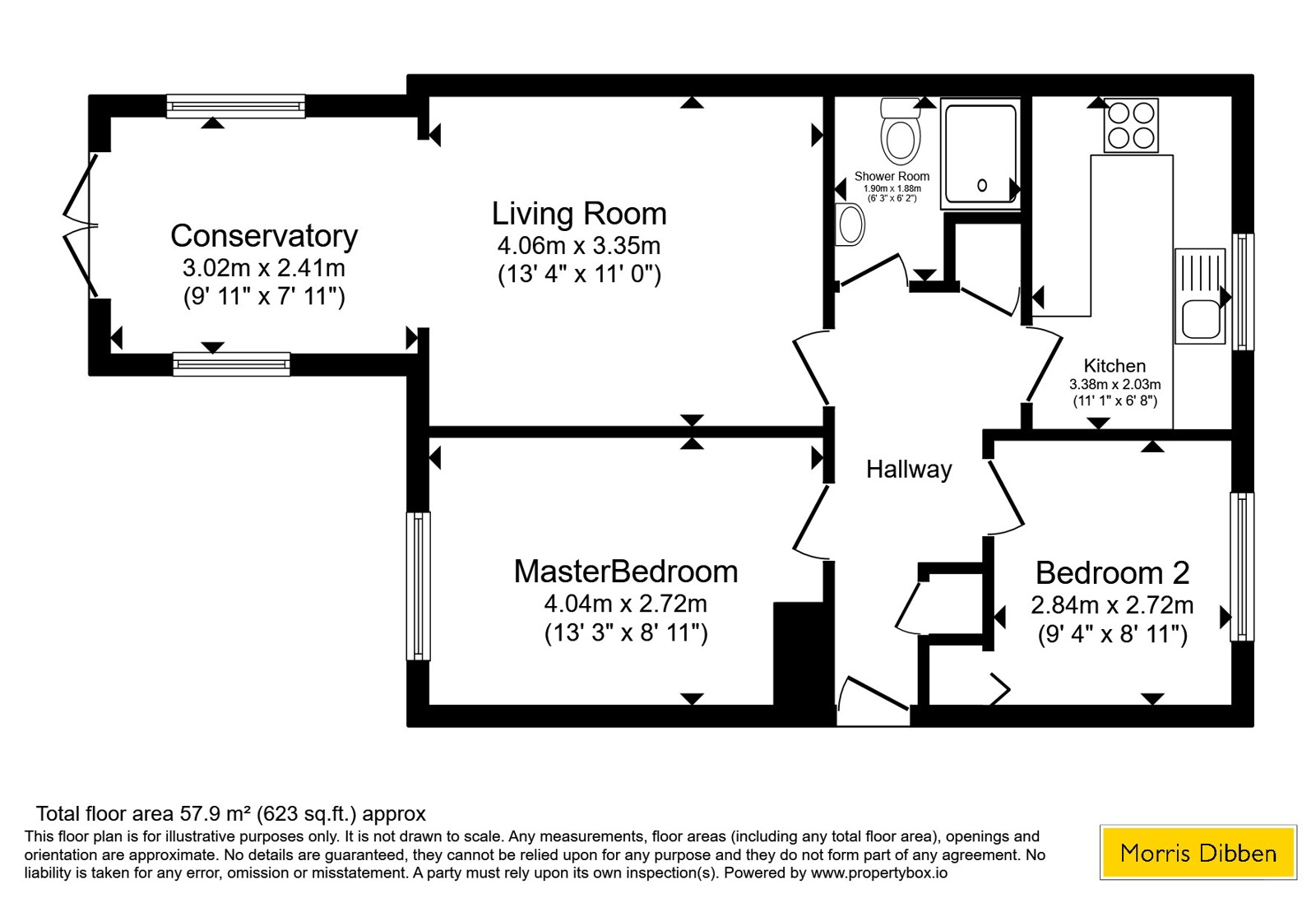 9, The Pines, 212, Tremona Road, Hampshire floorplan