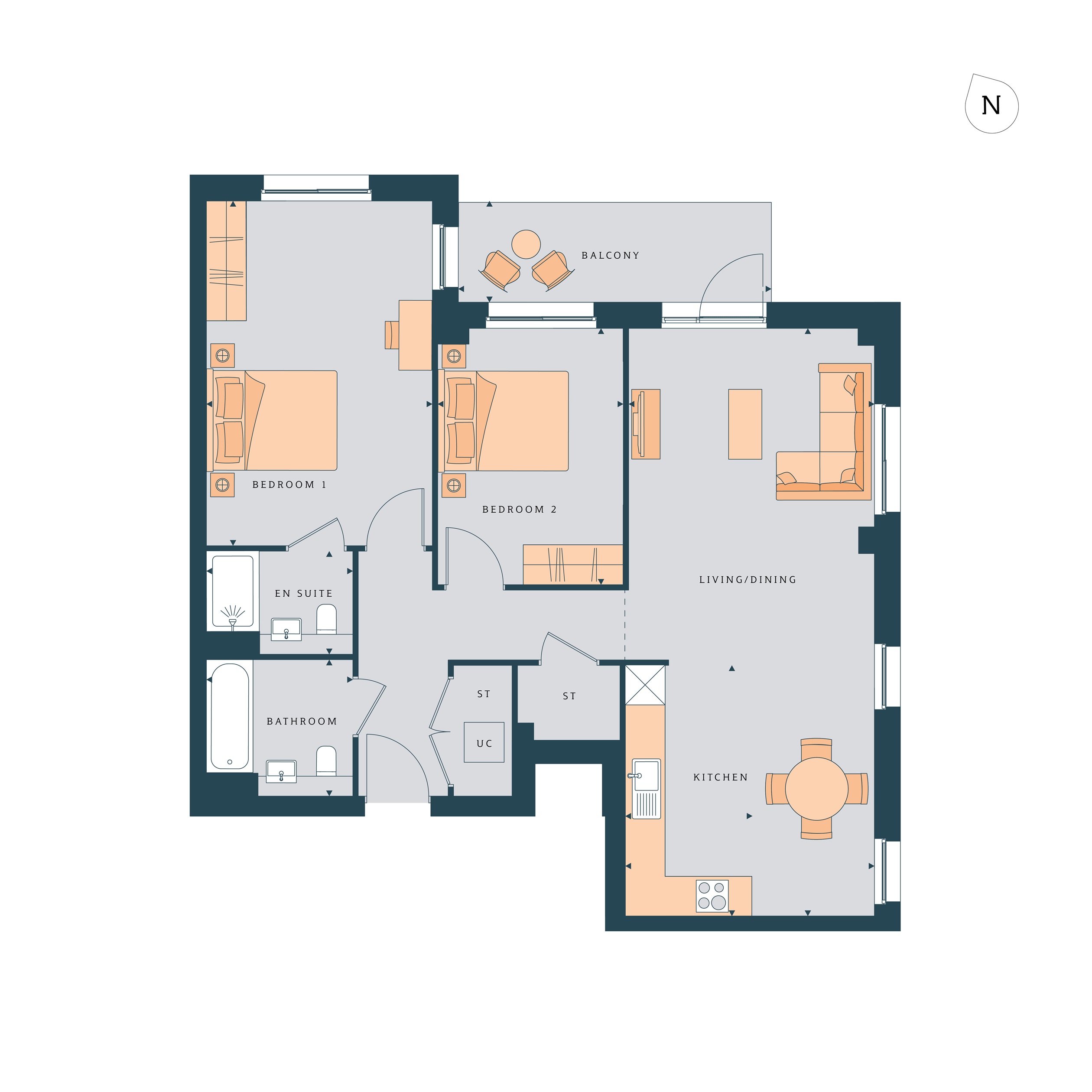 H849911, 245 Burlington Road, New Malden, London floorplan