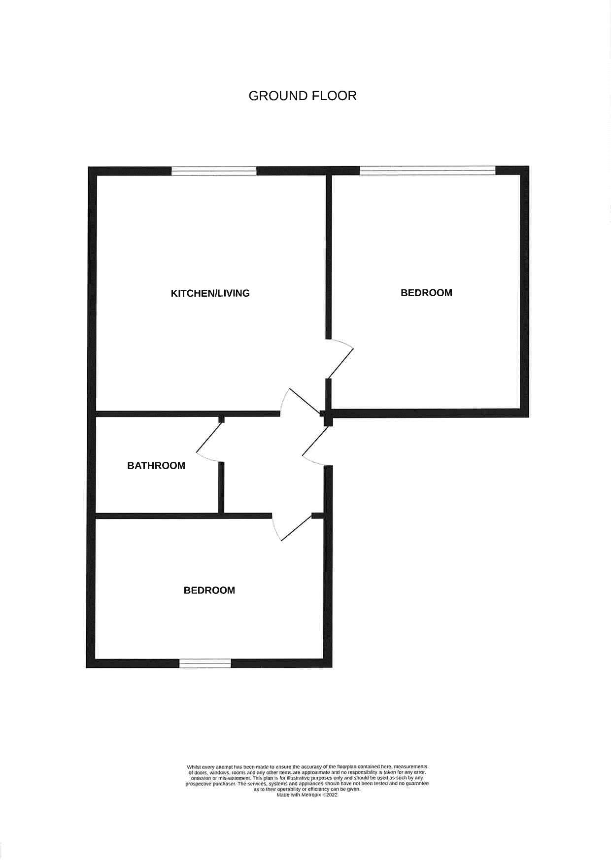 Rhos Promenade, Rhos On Sea, Colwyn Bay LL28, 2 bedroom flat for sale