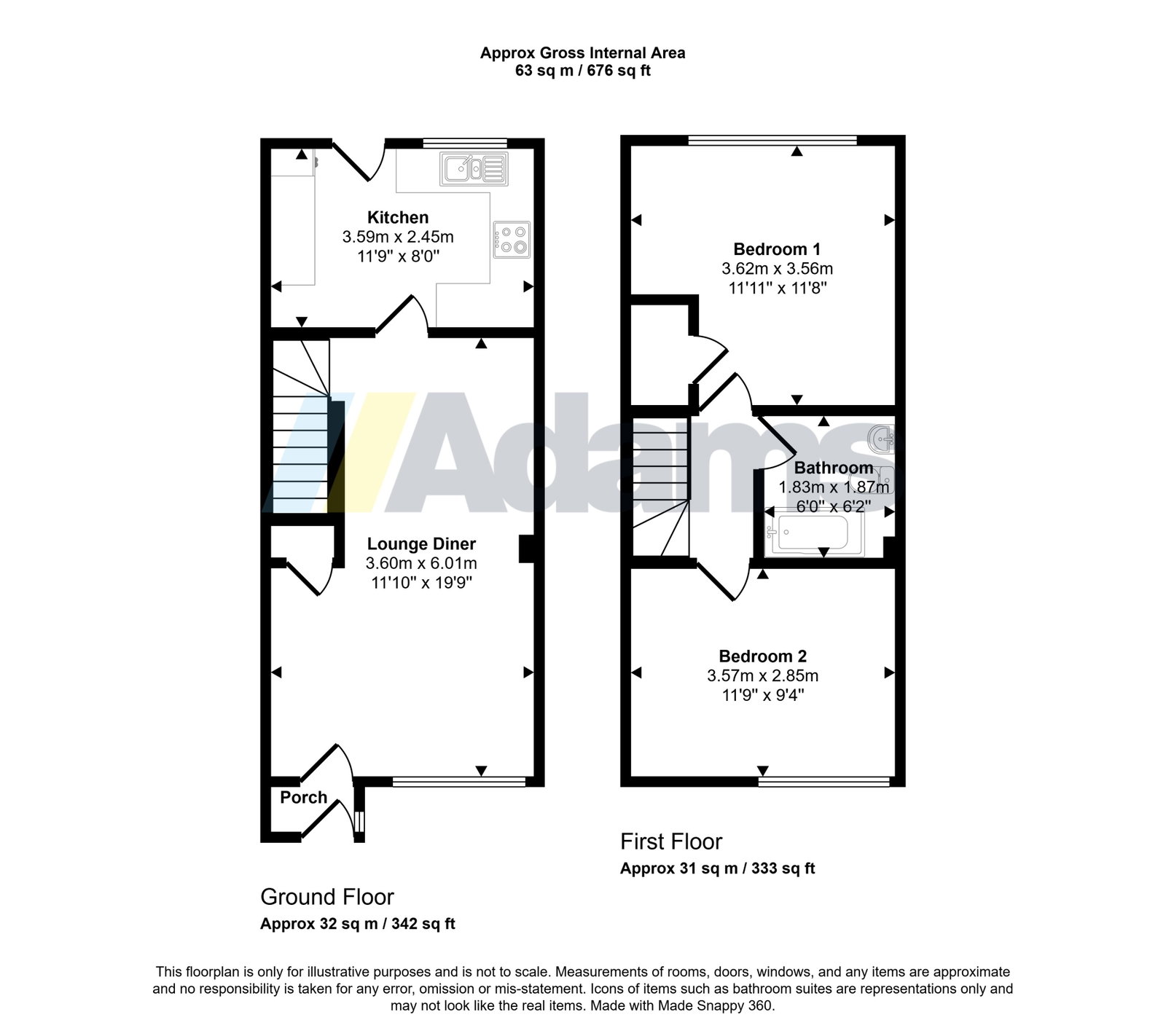 22, Paddock Rise, Runcorn floorplan