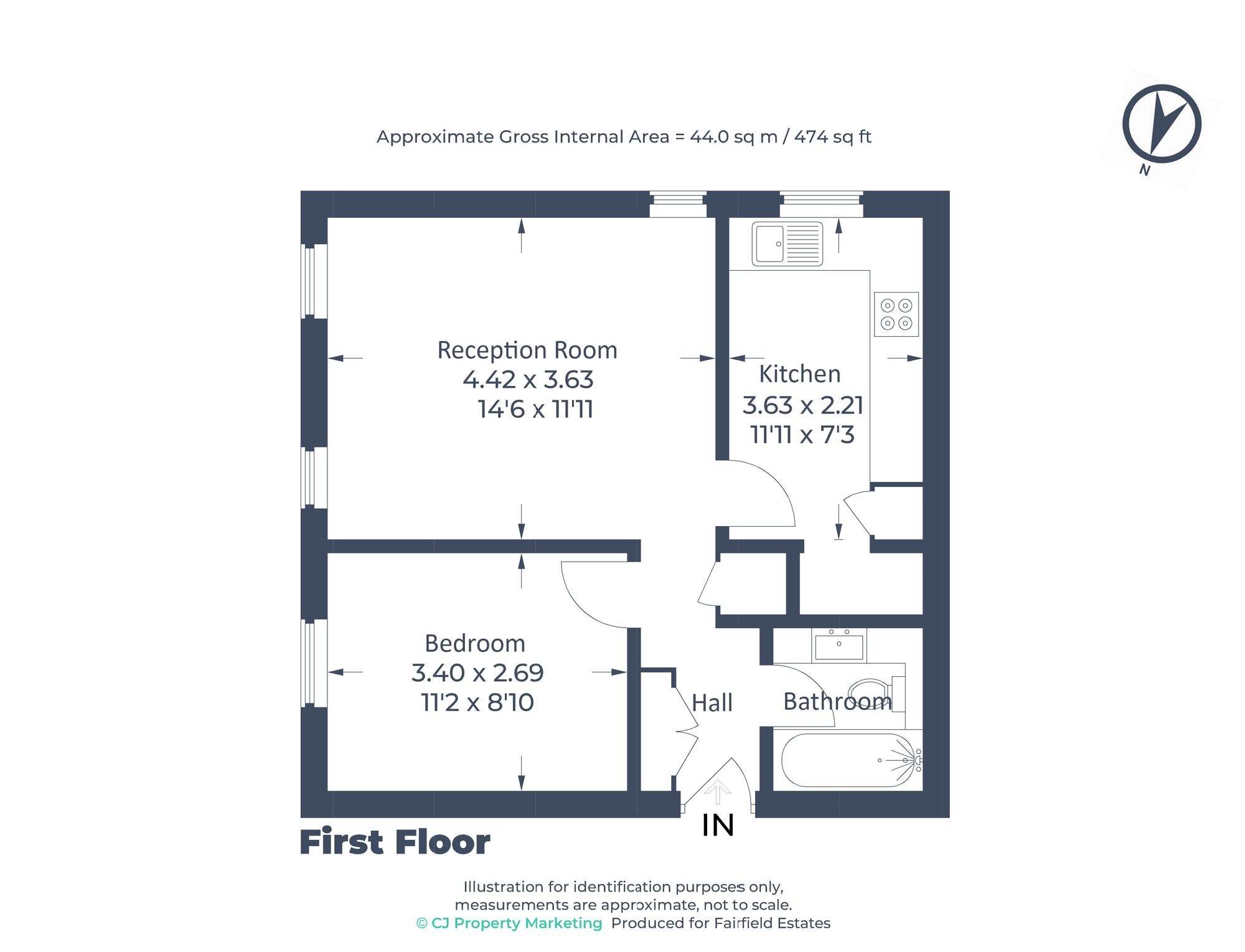 10 Ladys Close, Watford floorplan