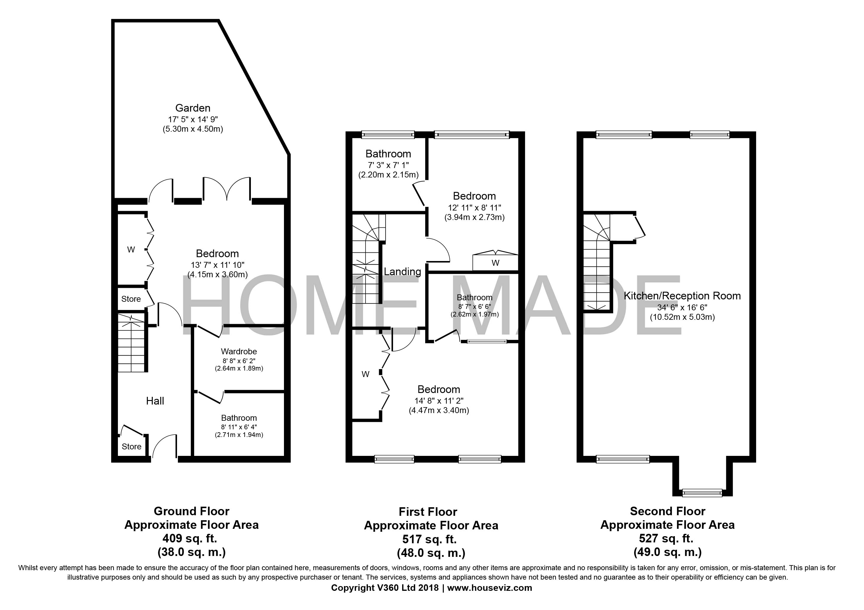 3 Bedrooms Terraced house to rent in Three Colt Street, Westferry E14