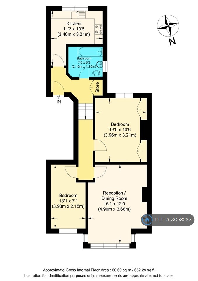 Fortis Green, London floorplan
