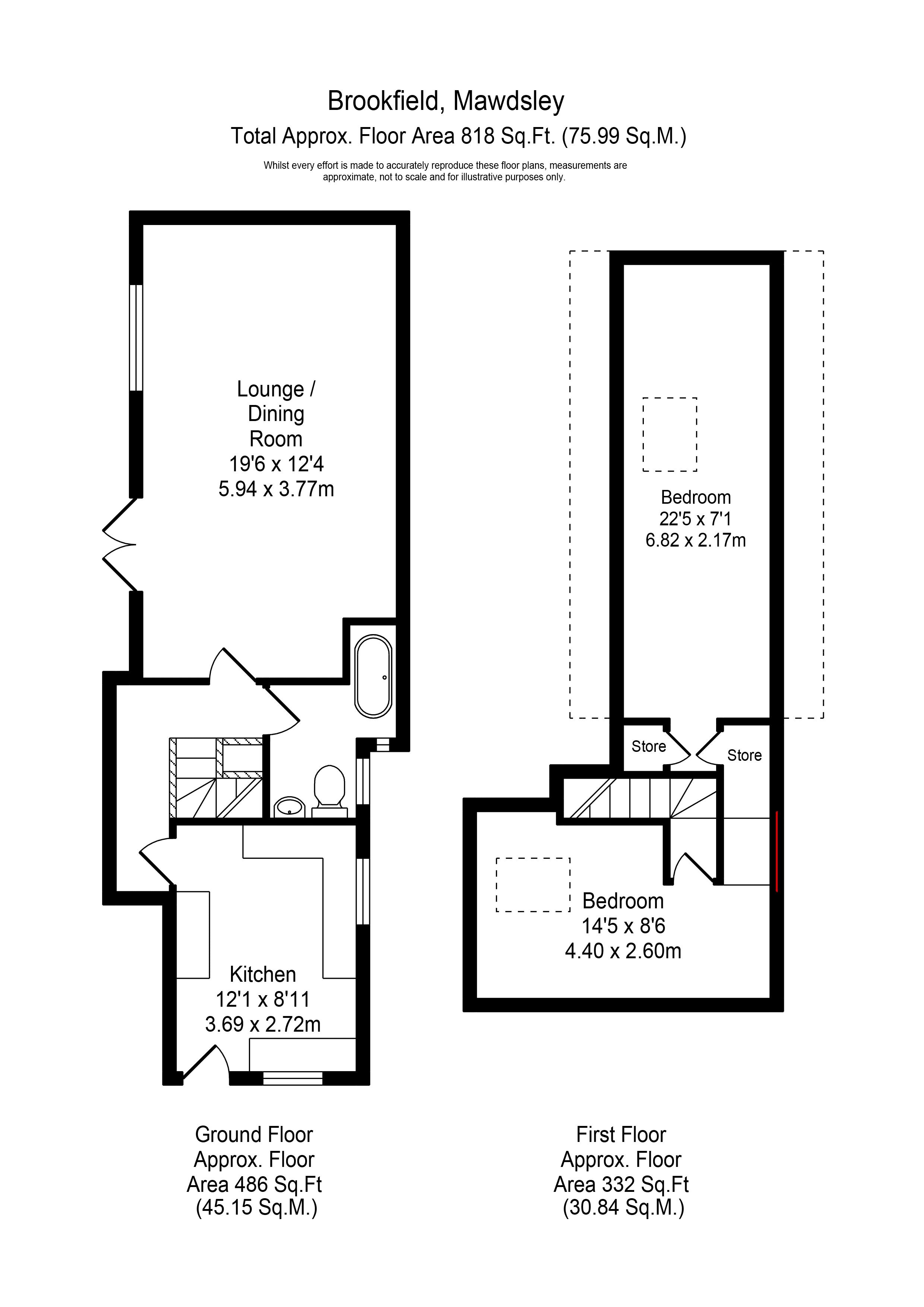 2 Bedrooms Semi-detached house to rent in Brookfield, Mawdesley, Ormskirk L40