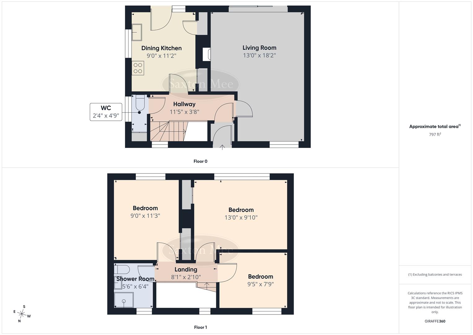43, Snape Hill Crescent, Dronfield floorplan