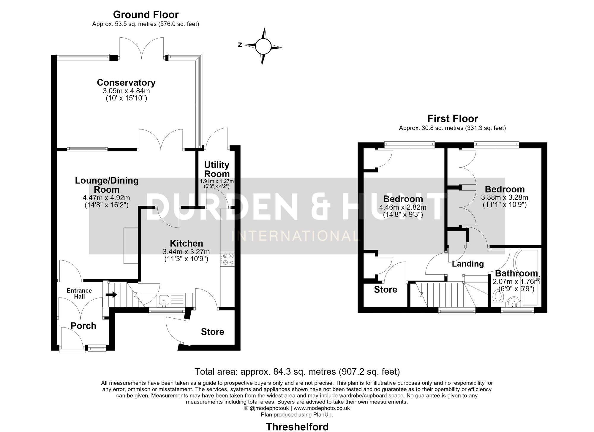 20 Threshelford, Basildon floorplan