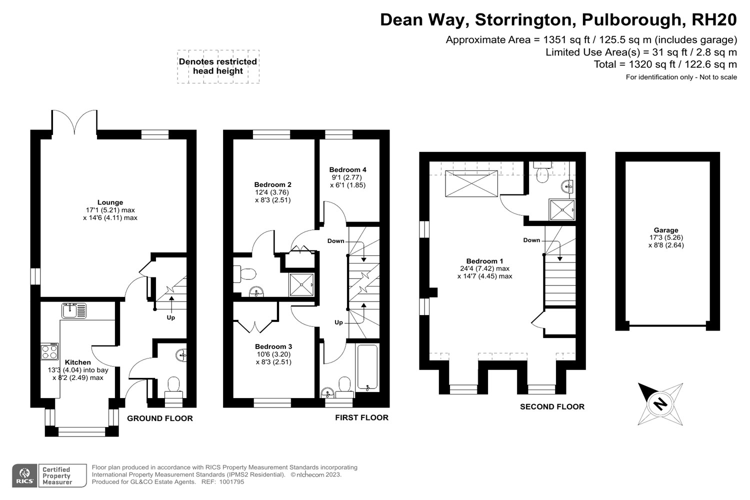 Dean Way, Storrington, West Sussex RH20, 4 bedroom town house for sale
