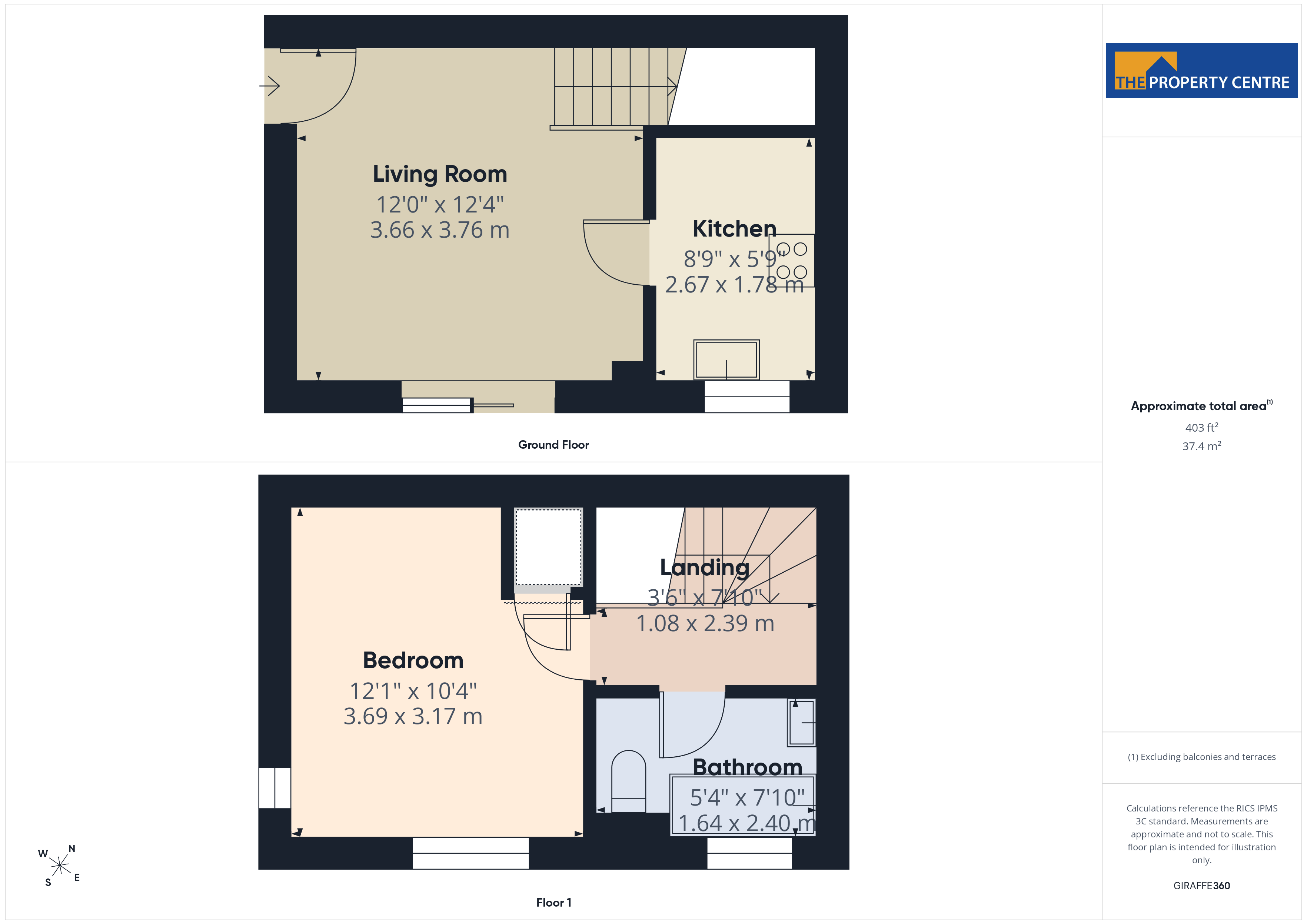 4, Wardour Place, Worcestershire floorplan