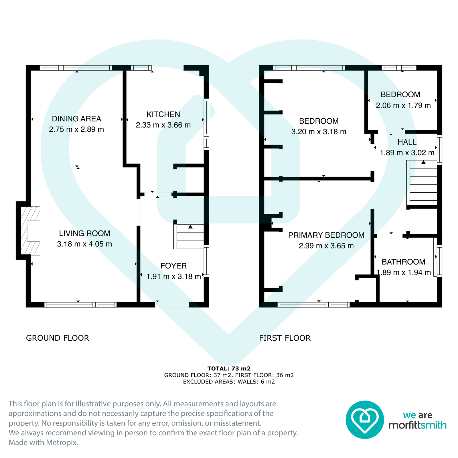 22, Fox Hill Close, Sheffield floorplan