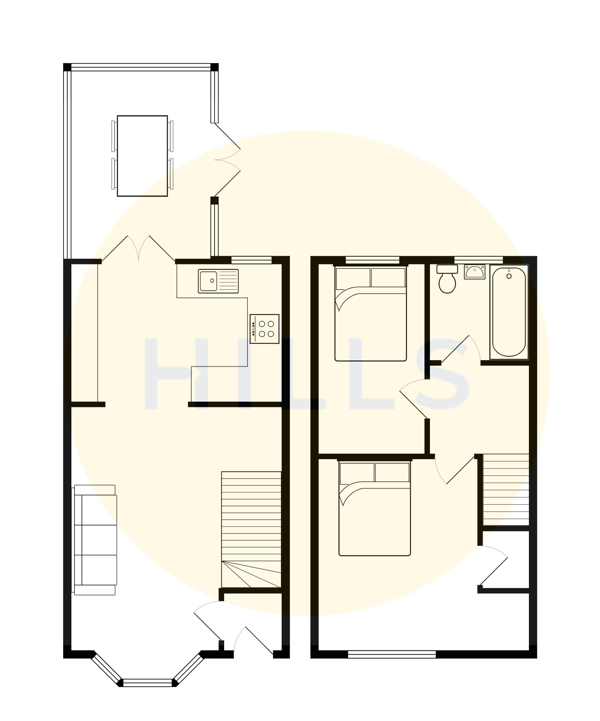 75 Gordon Road, Manchester floorplan