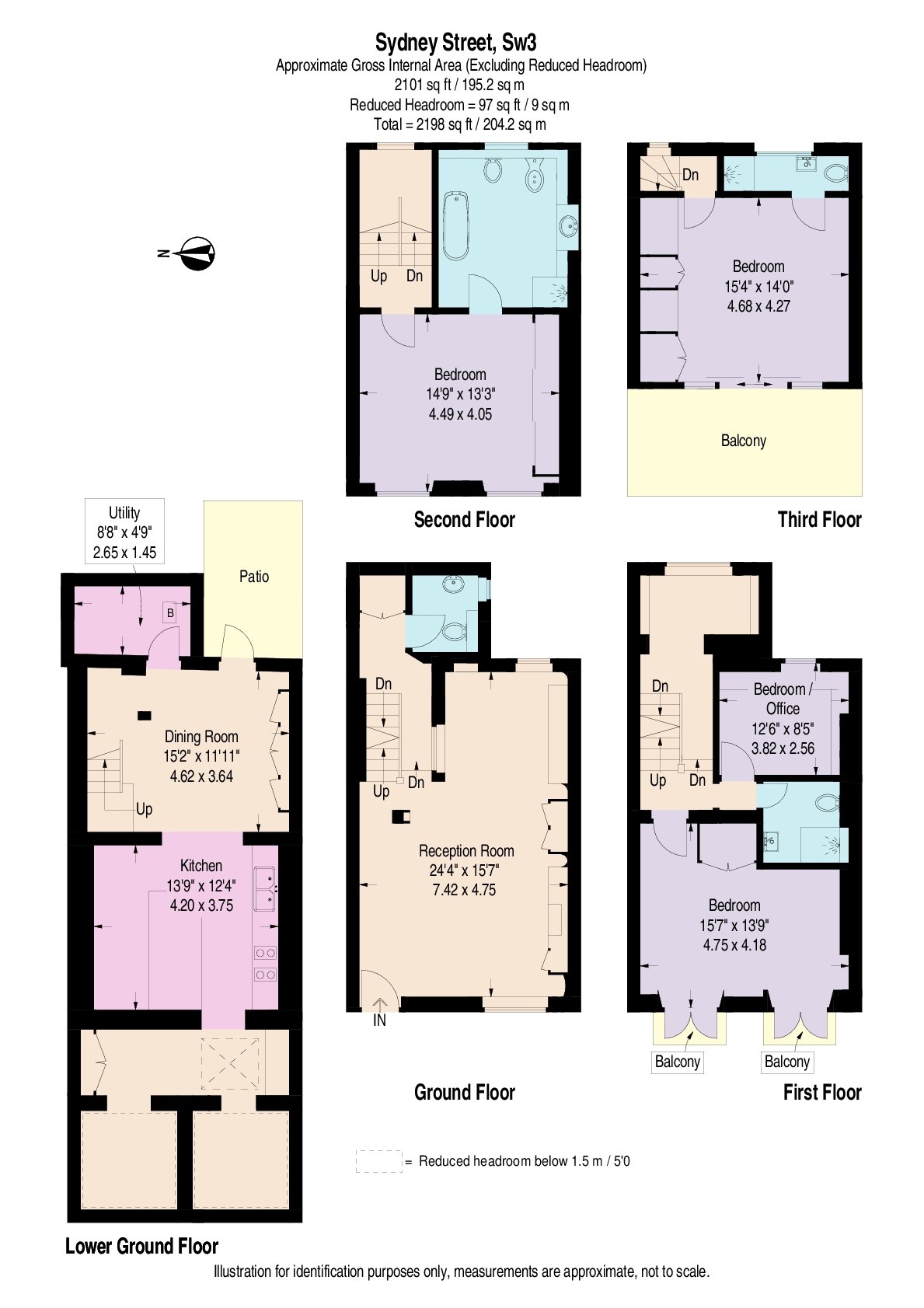 4 Bedrooms  to rent in Sydney Street, London SW3