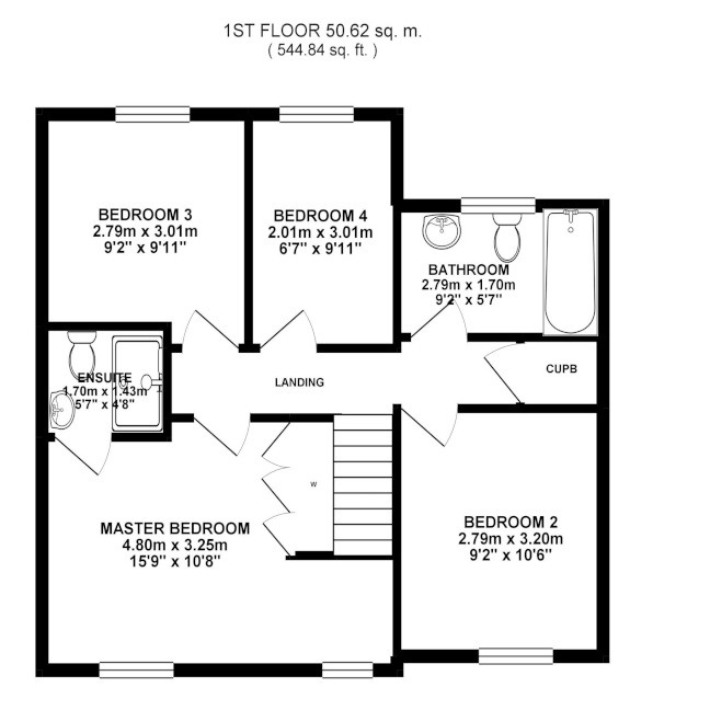 4 Bedrooms Terraced house for sale in Godwin Way, Stoke-On-Trent ST4