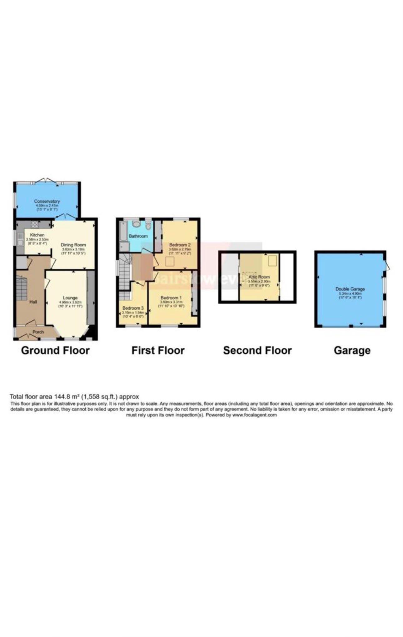 228, Bournemouth Park Road, Southend On Sea floorplan