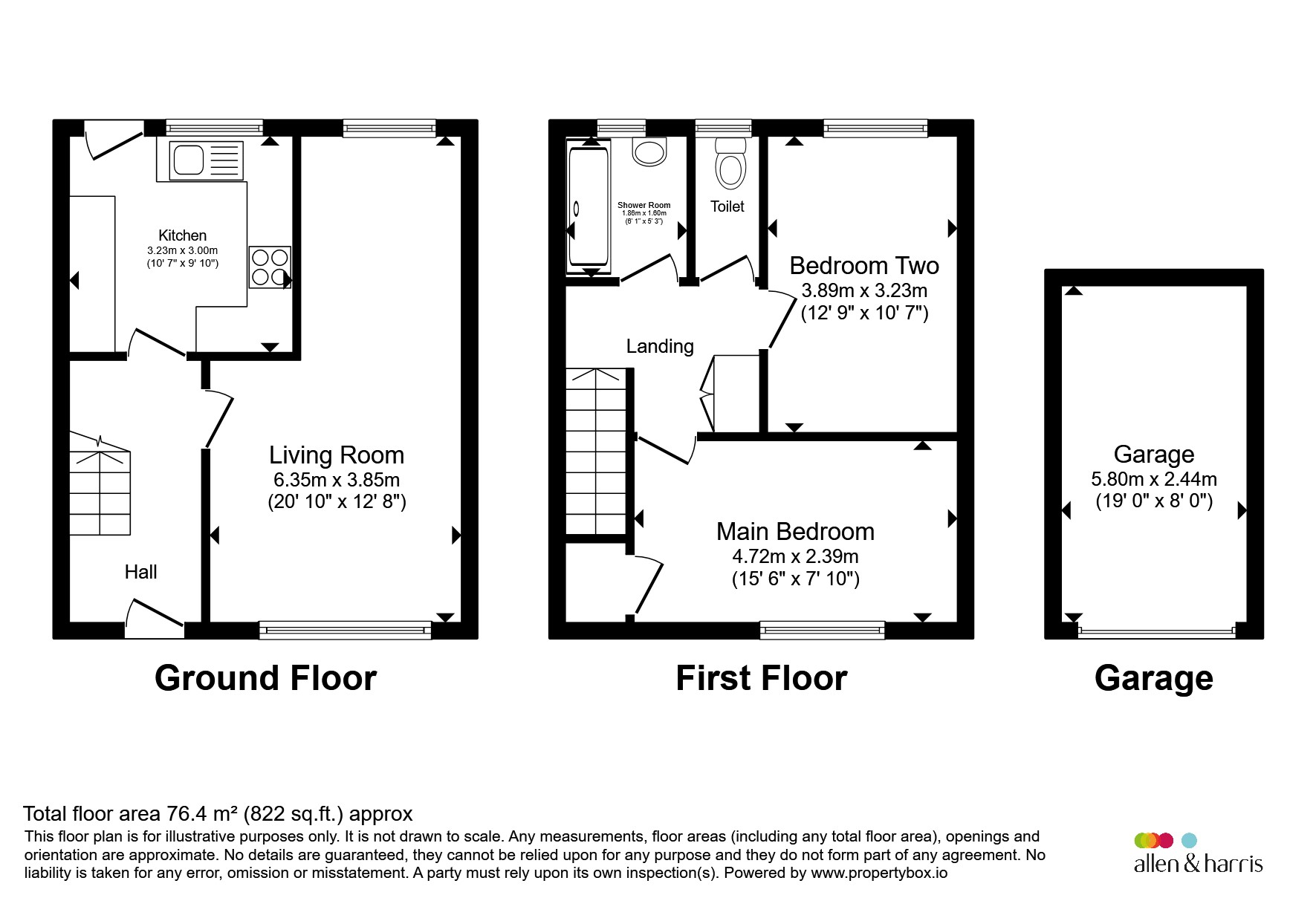 43, Hercules Close, Bristol floorplan