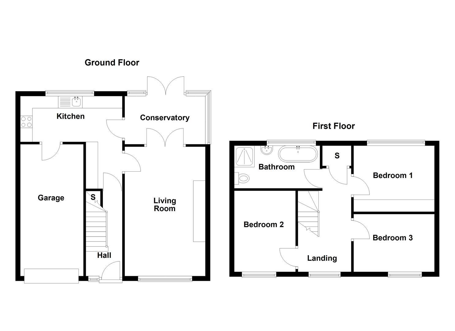 5, Silver Street, Norton floorplan