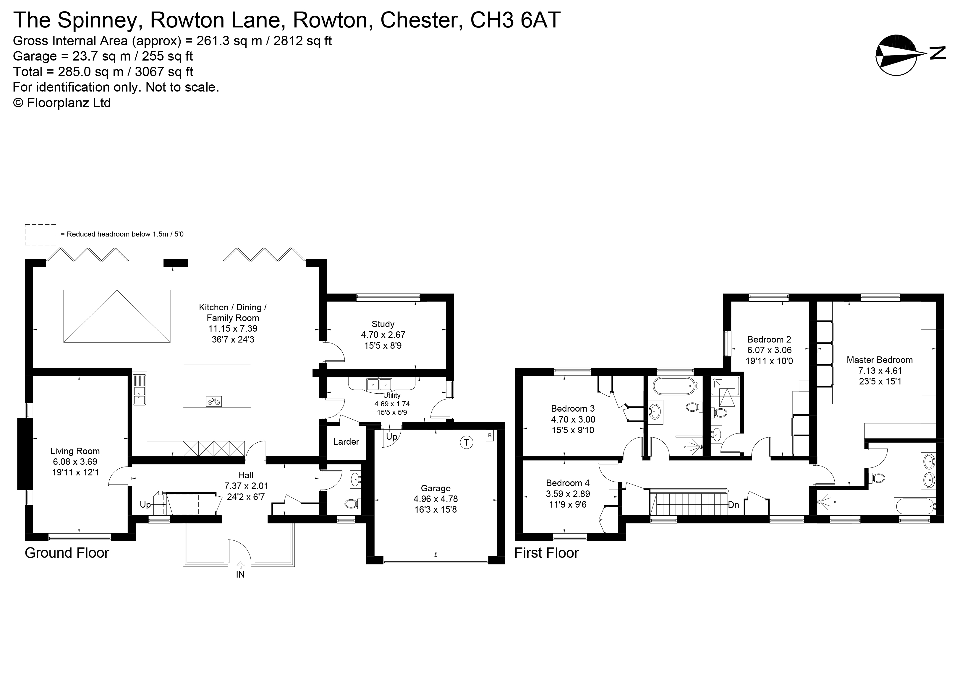 The Spinney,, Rowton Lane, Chester floorplan