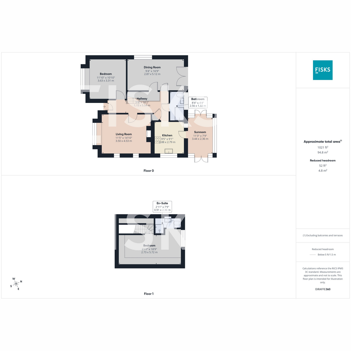 15, Chancel Close, Benfleet floorplan