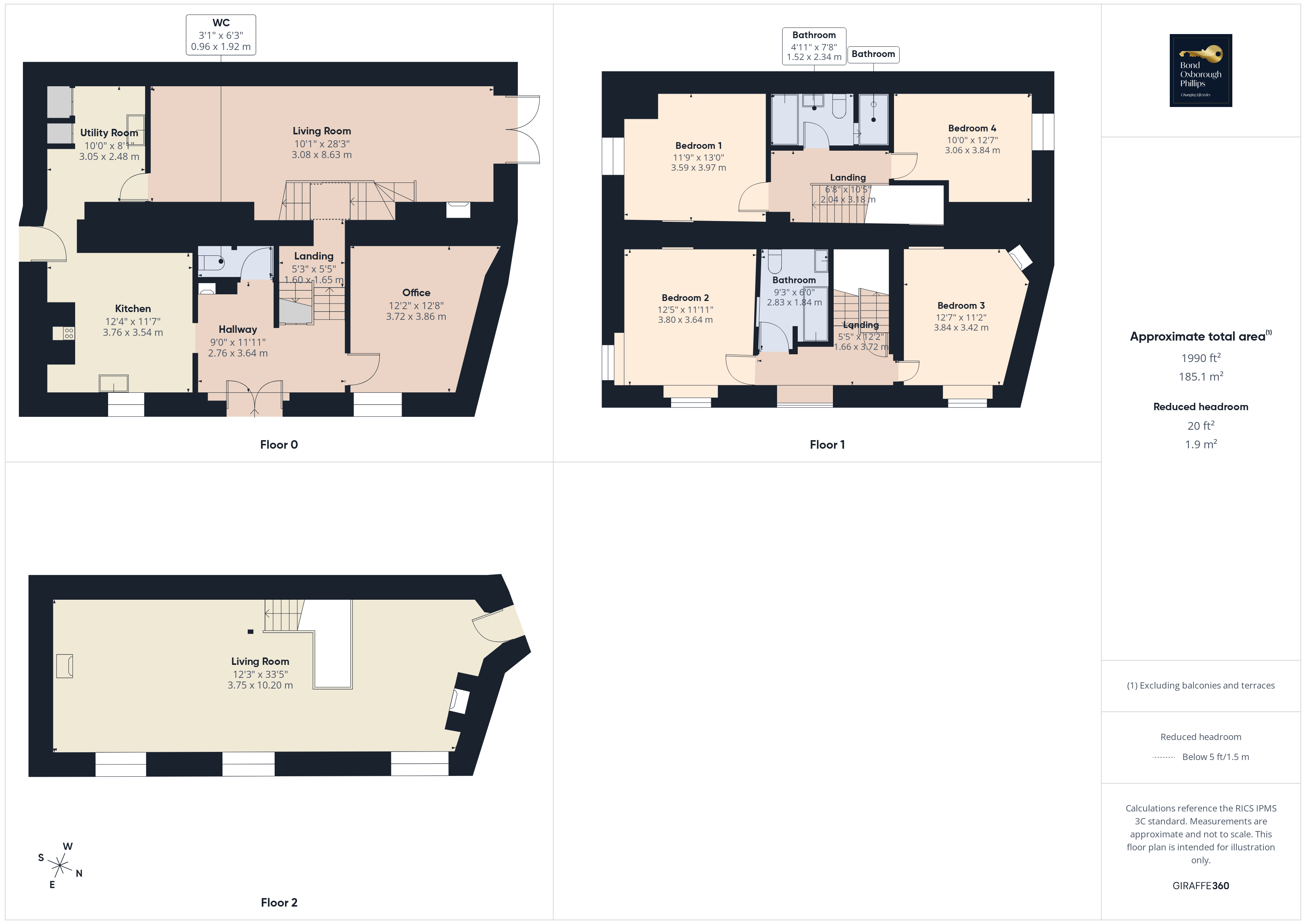 The Old Lime Kiln,, Lewdown, Devon floorplan