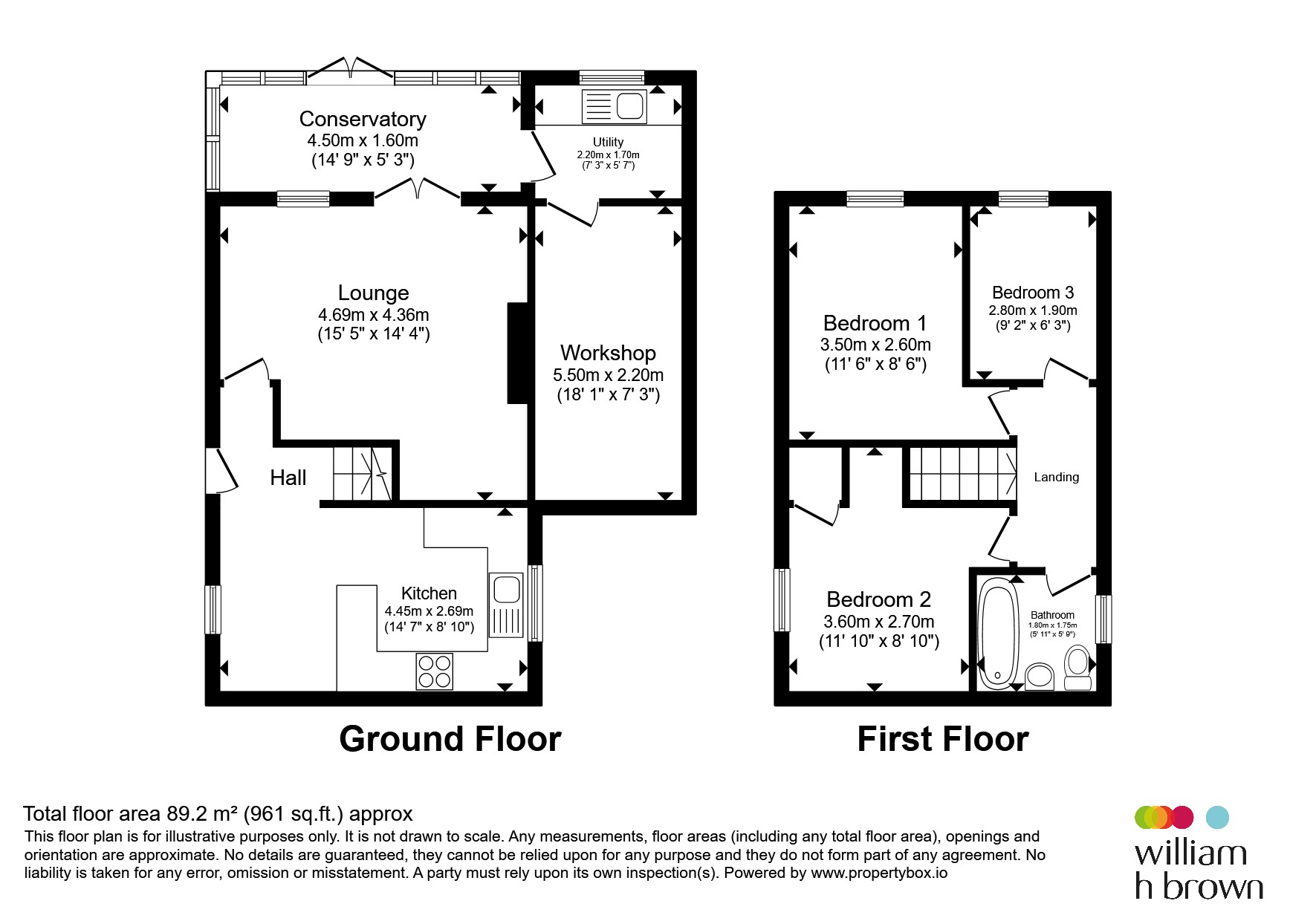 13, Frating Court, Braintree floorplan
