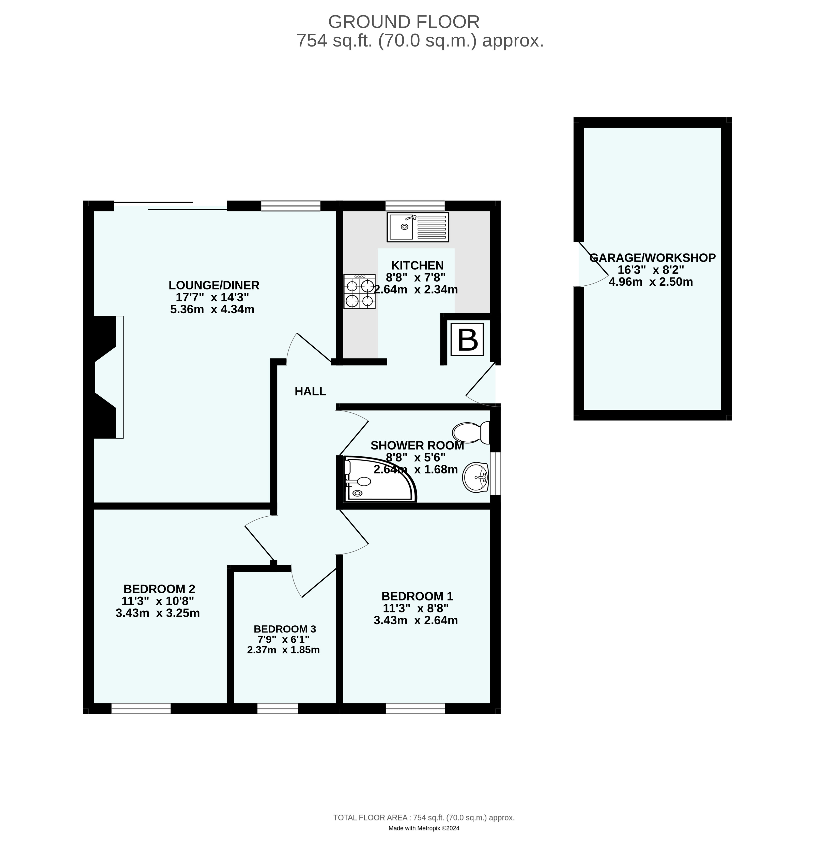 Croft Parc, The Lizard, Helston, Cornwall TR12, 3 bedroom semidetached