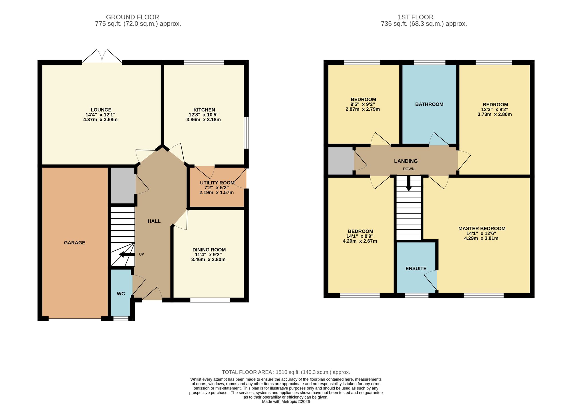 20 Moss Lane, Manchester floorplan