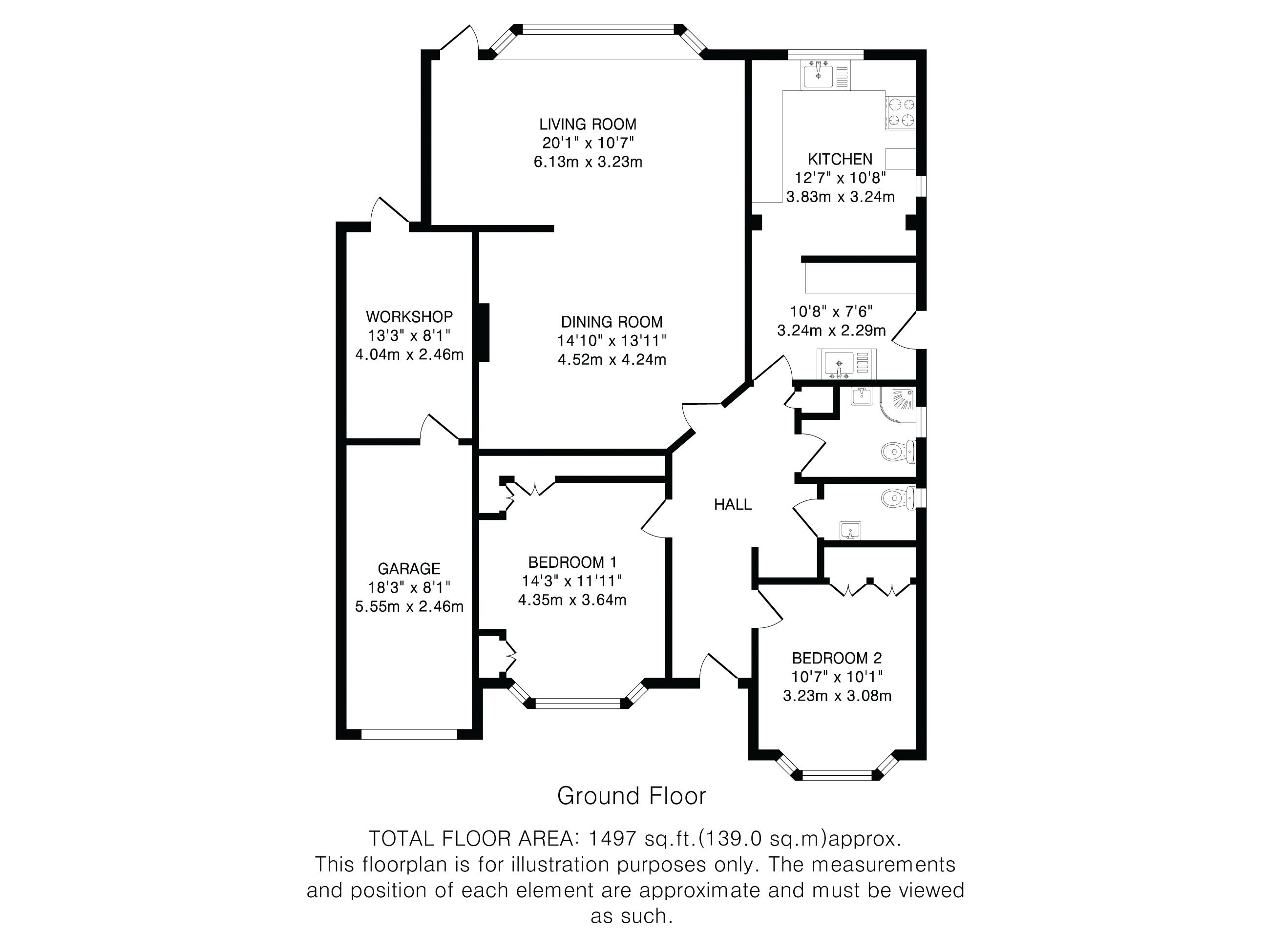 59, Midway, St. Albans floorplan