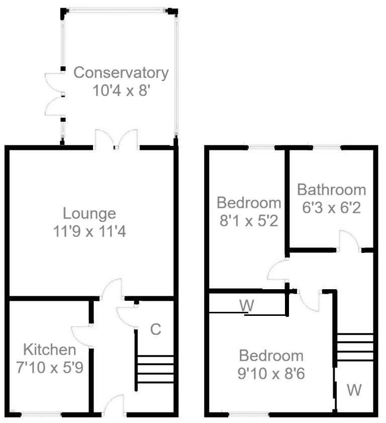 107, Branchalfield Drive, North Lanarkshire floorplan