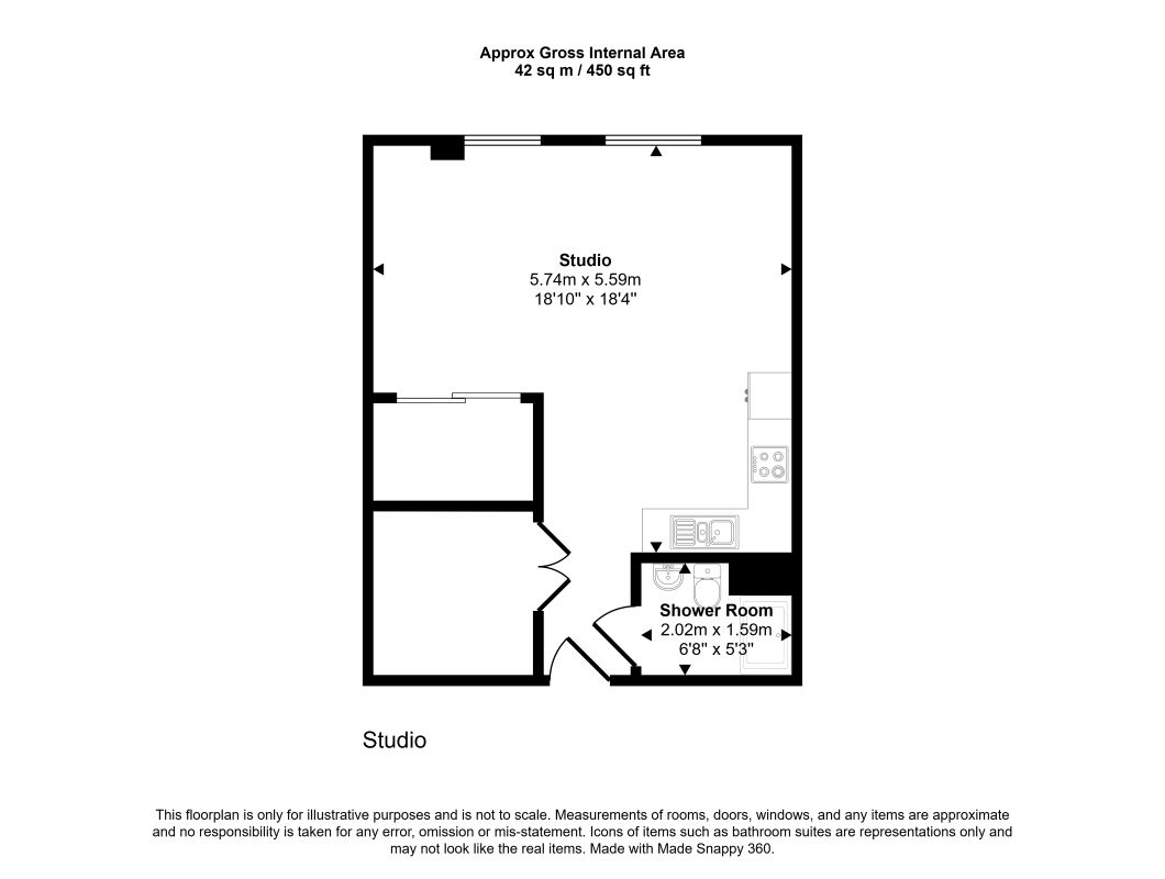 Flat 27 Hemingford Court, Gartlet Road, Watford, Hertfordshire, WD17 2AQ floorplan