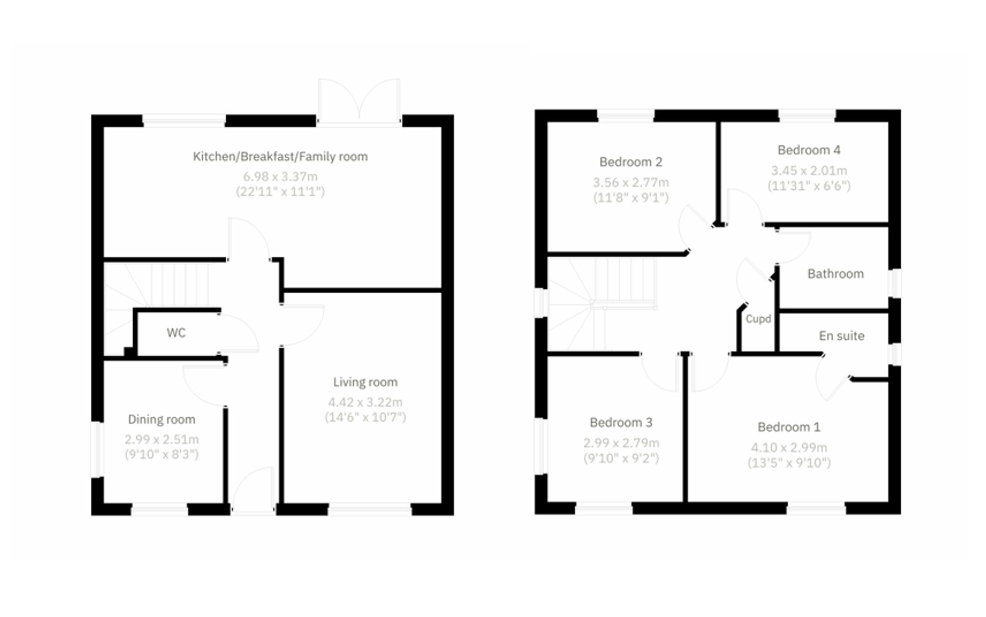 1 Hestham Gardens, Ipswich floorplan