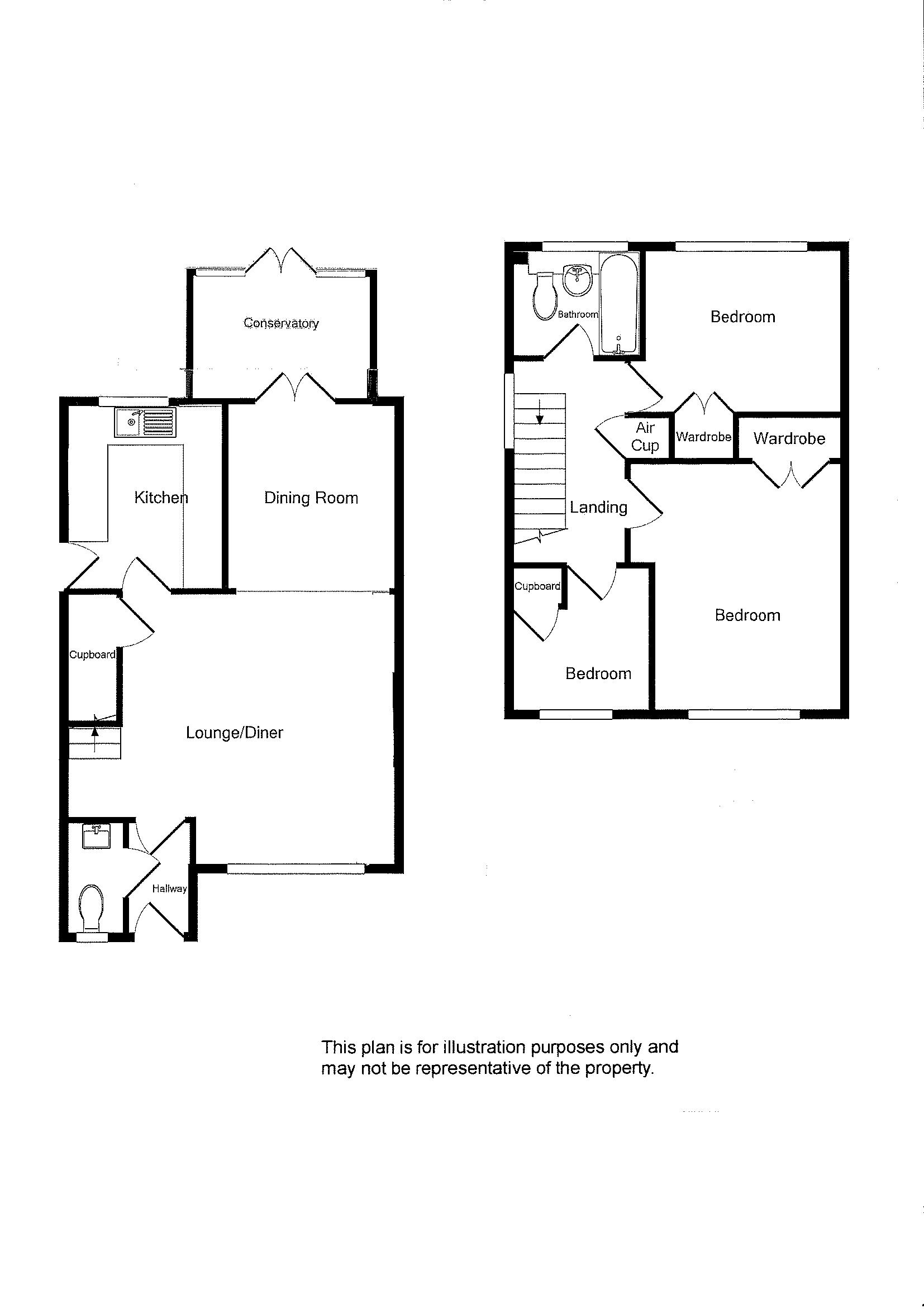 3, Sunbury Close, Bordon floorplan