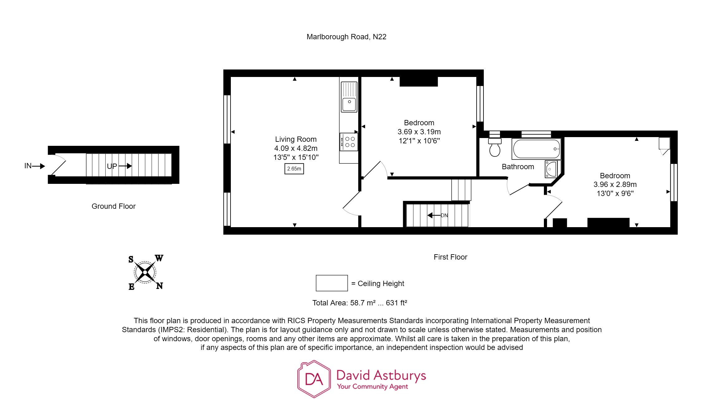 Marlborough Road, London floorplan