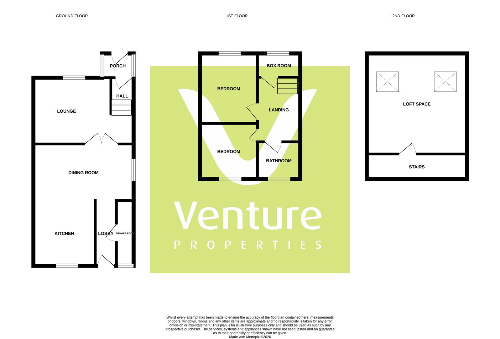 48, Tamerton Drive, Chester Le Street floorplan