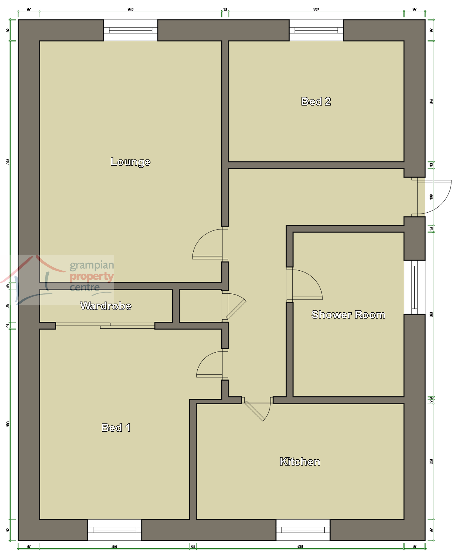 9 Russell Place, Elgin floorplan