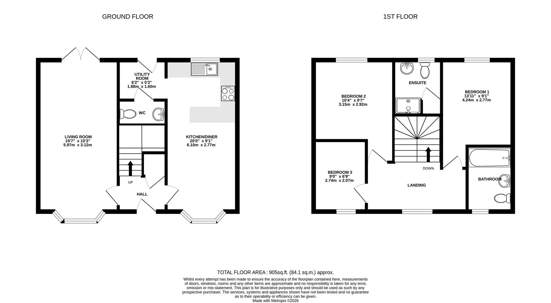 6, Loseley Park, Hull floorplan