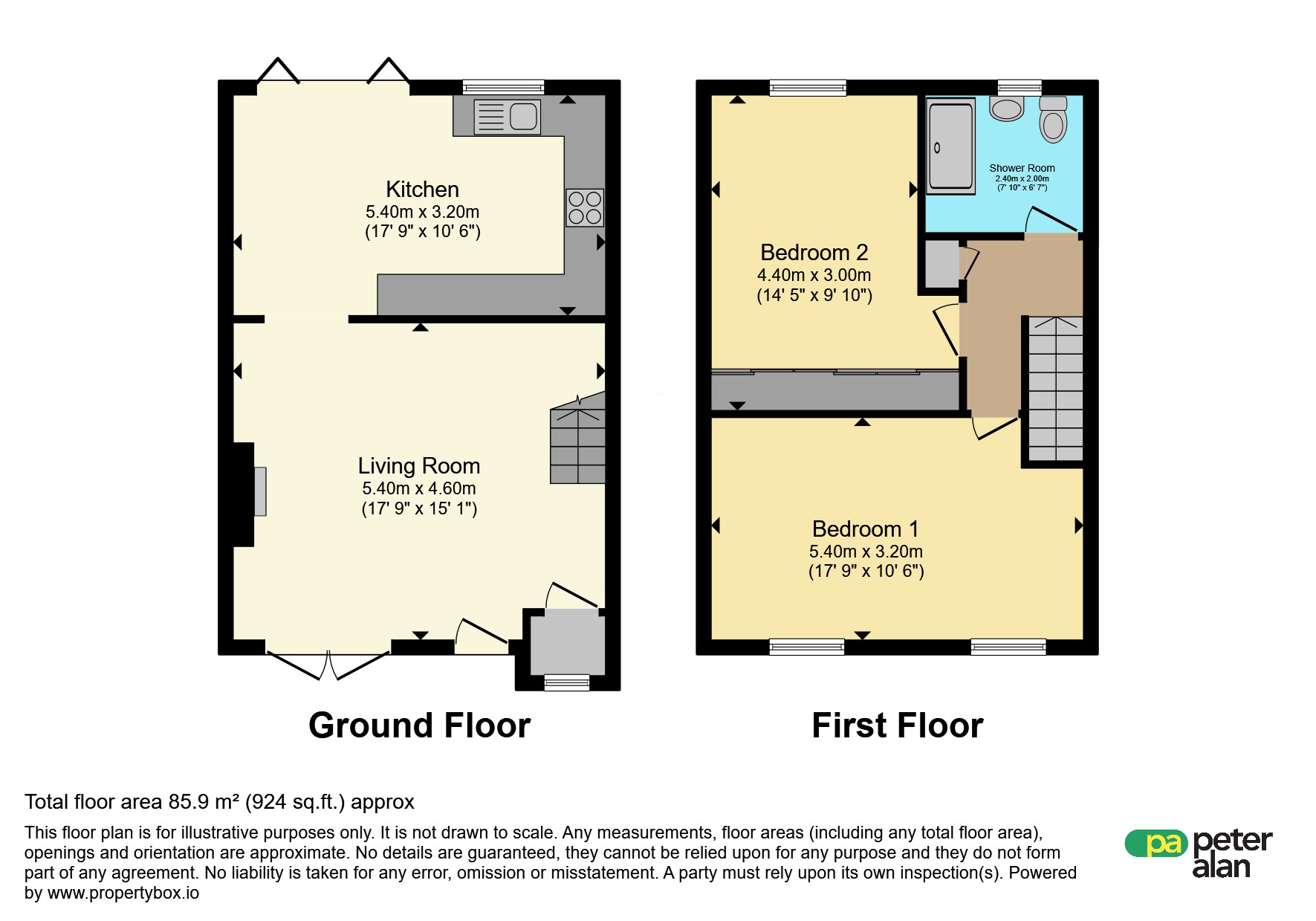 11, Whitehorse Court, Abertillery floorplan