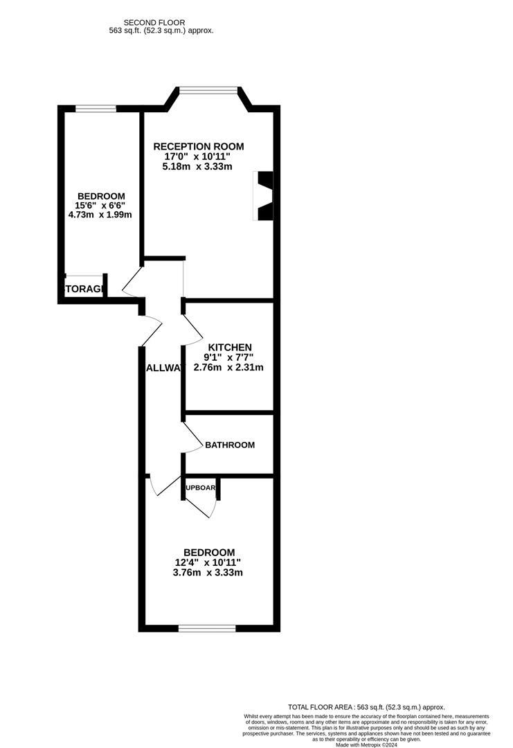 Flat 10, 12, Eversfield Place, St. Leonards-On-Sea floorplan