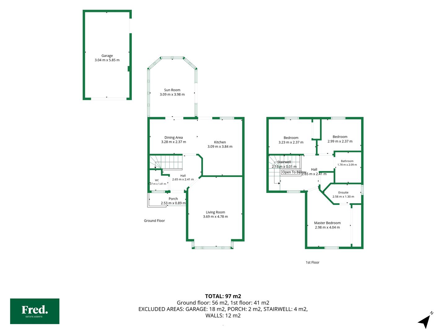 17, Easterbrae, Motherwell floorplan