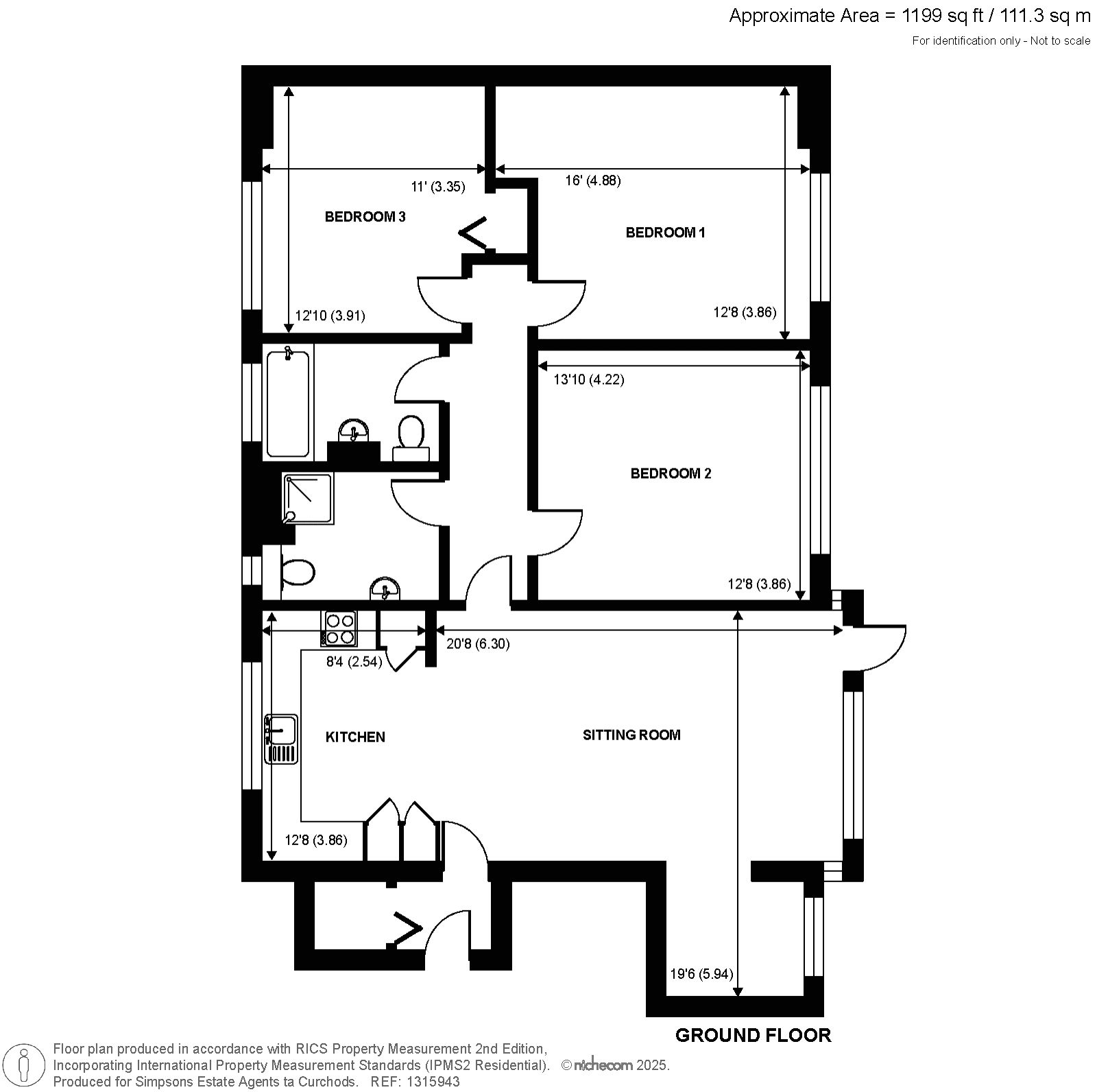 13, The Shimmings, Guildford floorplan