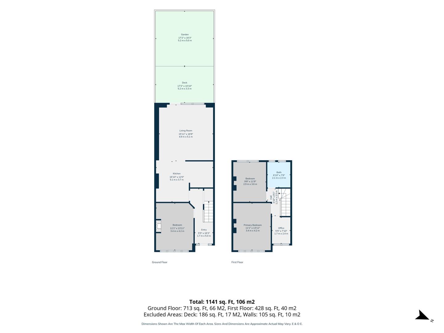 21, Chase Side Avenue, London floorplan
